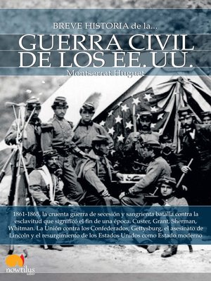 cover image of Breve historia de la guerra civil de los Estados Unidos